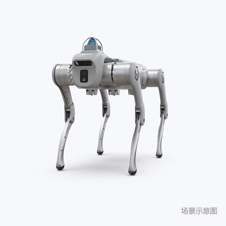 轮式四足机器狗系统